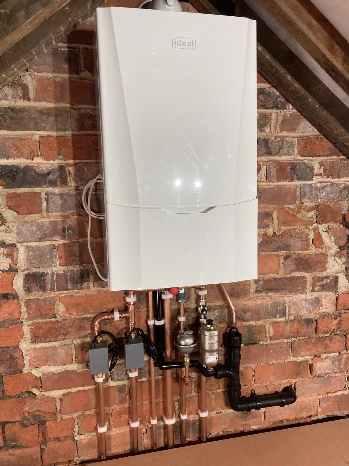 Plumbing and heating work