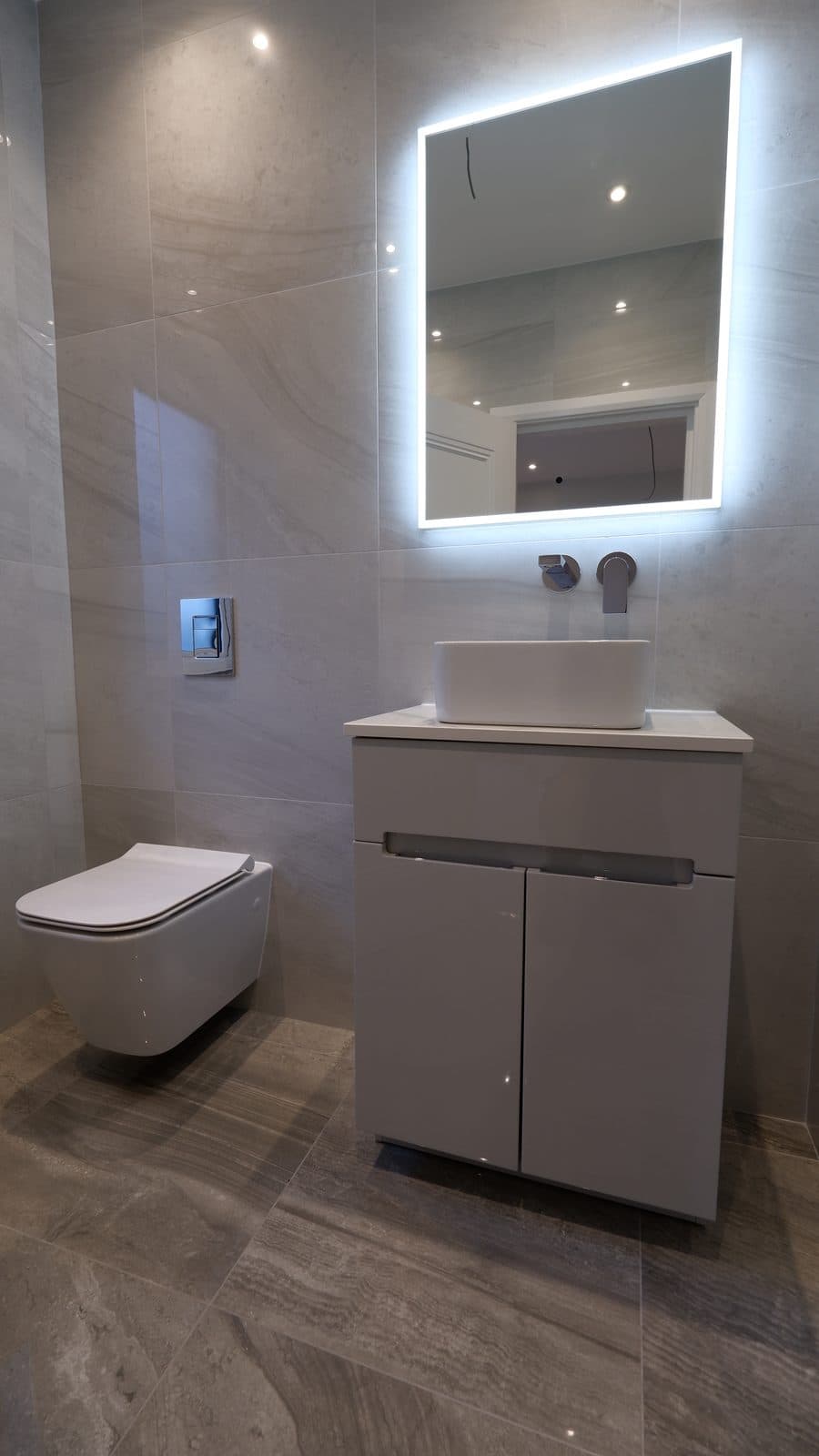Commercial and accessible WC fit-out completed with practical detailing