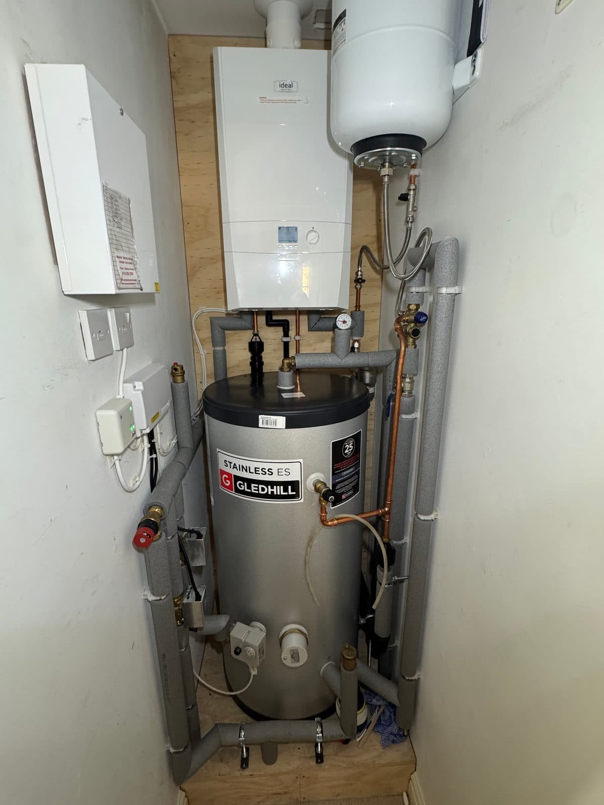 Heating system installation planned as part of a wider upgrade