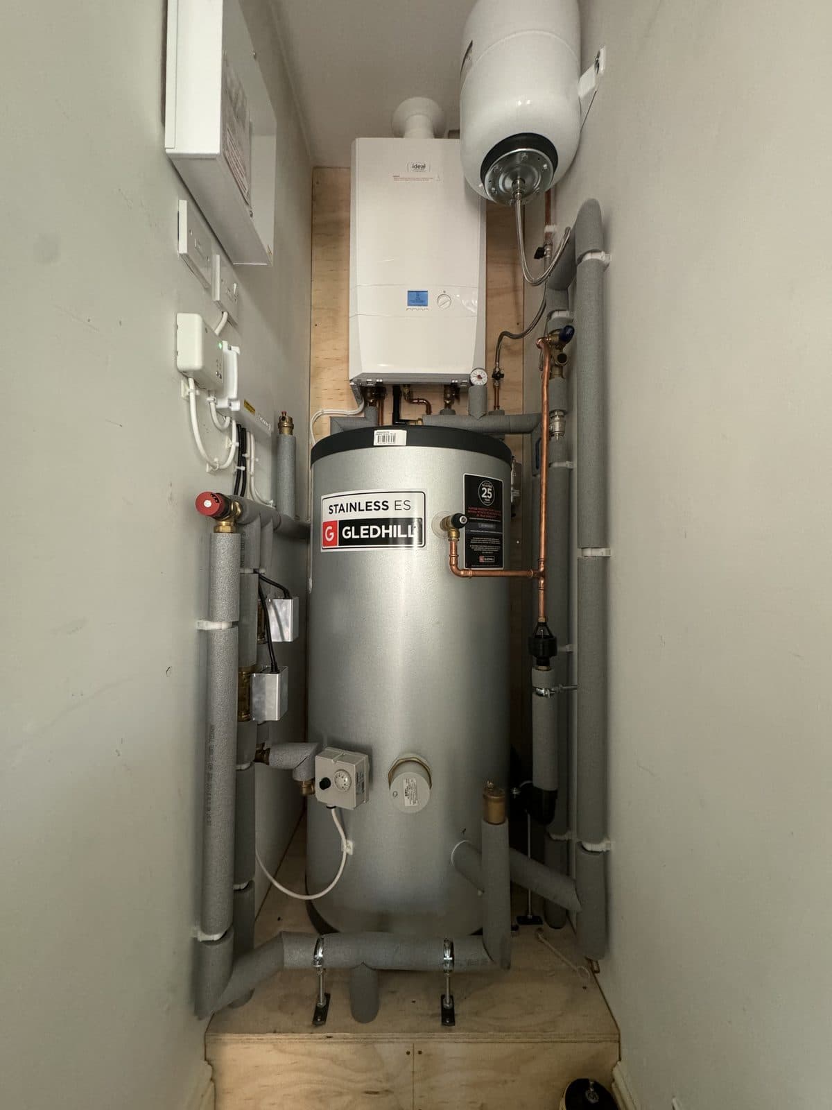 Plumbing and heating work